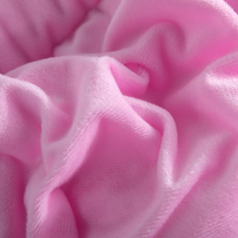 Wajade Faux Fur Plush Rainbow Comforter Set Fluffy Fuzzy Shaggy Bedding Set - 3PC Full/Queen Microfiber Soft Warm Quilt Set - Image 5