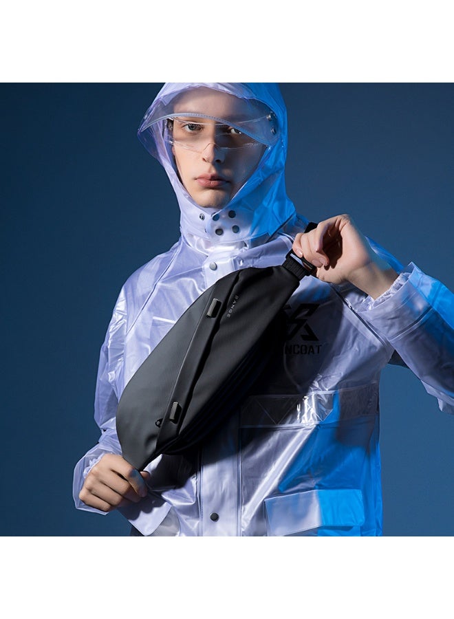 Bange Stylish Waterproof Crossbody Men Korean Style Sling Bag BG 7295 Grey - Image 5