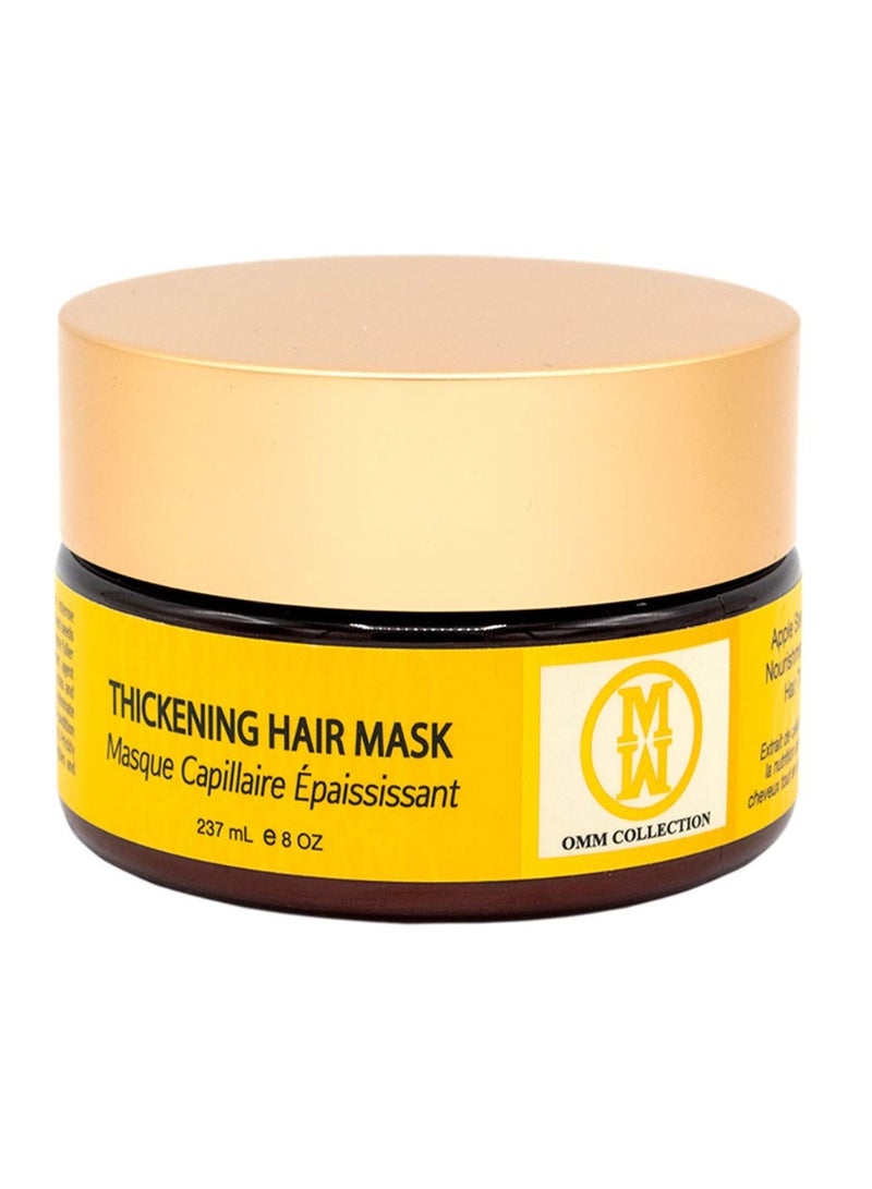 OMM Collection Natural Hair Thickening Mask - For Hair Loss Prevention & Thinning - Hydrating Hair Mask for Dry & Damaged Hair, Boost Hair Growth, Stimulates Hair Follicles, All Hair, Vegan - Image 1