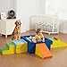 STAOLENE Soft Foam Climbing Blocks with Ball Pit 6PCS Color Indoor Climbing Toys for Toddler Climb and Crawl Activity Play Set Play Gym for Child Development Balls not Included - Image 4