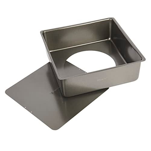 Master Class MasterClass KCMCHB35 23 cm Deep Cake Tin with PFOA Free Non Stick and Loose Bottom, 1 mm Carbon Steel, 9 Inch Square Pan, Grey - Image 2