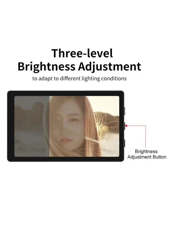 كينج ما شاشة عرض KingMa VL-PH01 لتصوير سيلفي من خلال الكاميرا الخلفية للهاتف الجوال مناسبة للبث المباشر وتصوير وسائل التواصل الاجتماعي ومؤتمر الفيديو - Image 3