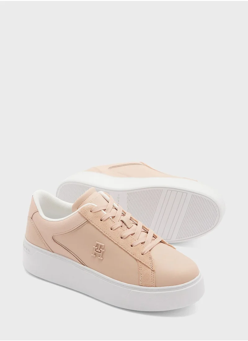 TOMMY HILFIGER Lace Up Low Top Sneakeras