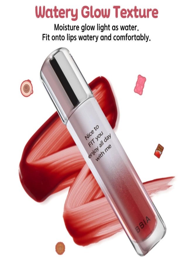 BBI@ BBIA BBIA Water Fit Tint - Extreme Persistence Long-Lasting Watery Glow Fixing Tint Lightweight High Pigment Clear Colors Non-Smudging Glowy Finish Korean Daily Lip Makeup (05 LATTE IS BACK, Pack of 1) - Image 3