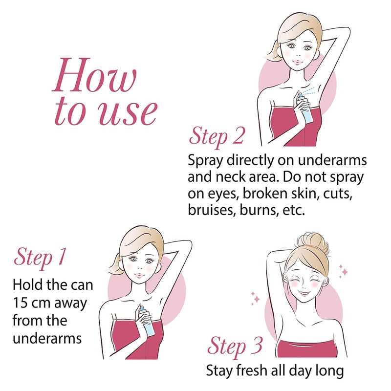 Yardley London Mist Deodorant Spray For Women 150-Ml (Pack Of 2) - Image 3