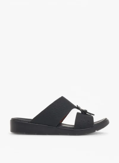LBL by Shoexpress Boys Buckle Accent Slip-On Arabic Sandals Ramadan Collection