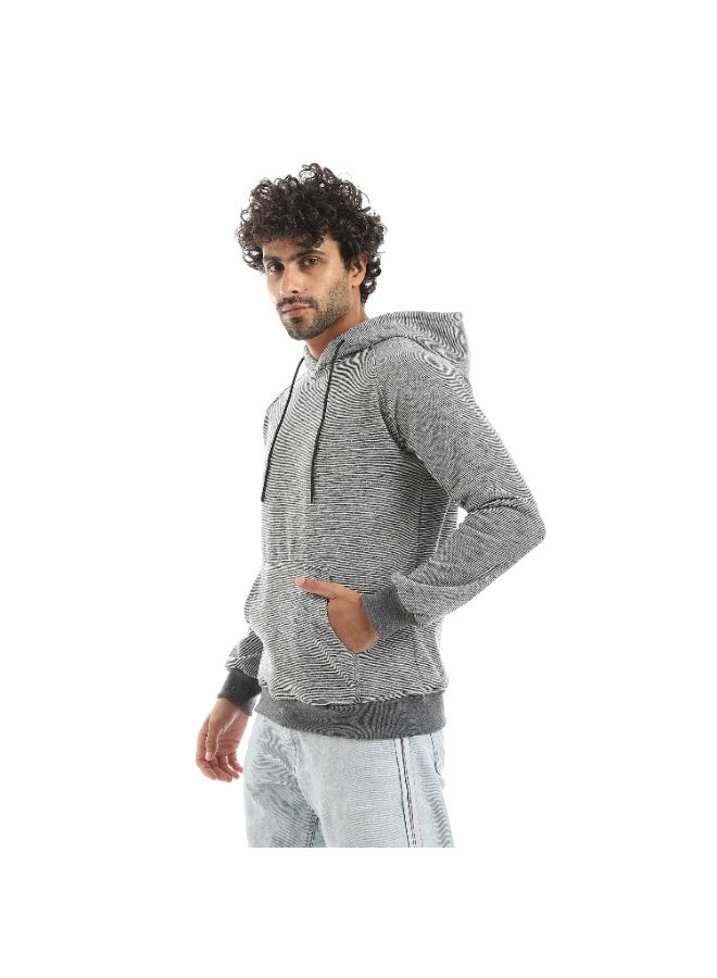 سيزار هودي رجالي مقفول بجيب أمامي - Image 2