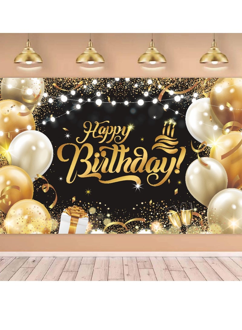 ميكسد ملصق عيد ميلاد بحجم 180 × 115 سم لزينة الحفلات وخلفية الصور في حفلة . - Image 1