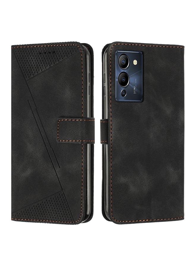 S-TOP Case For Infinix Note 12 G96 Dream Triangle Leather Phone Case with Lanyard - Image 1