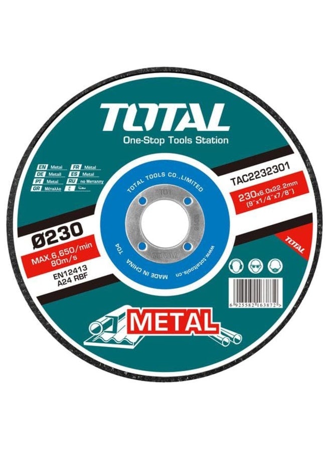 TOTAL 9 inch Total 9*6 grinding disc