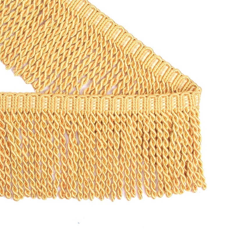 BEL AVENIR Curtain Fringes Bullion Fringe Trim 53 Yard x 3 Inches Fabric Trims Sewing DIY Decoration for Curtain Sofa Clothes Mix Gold