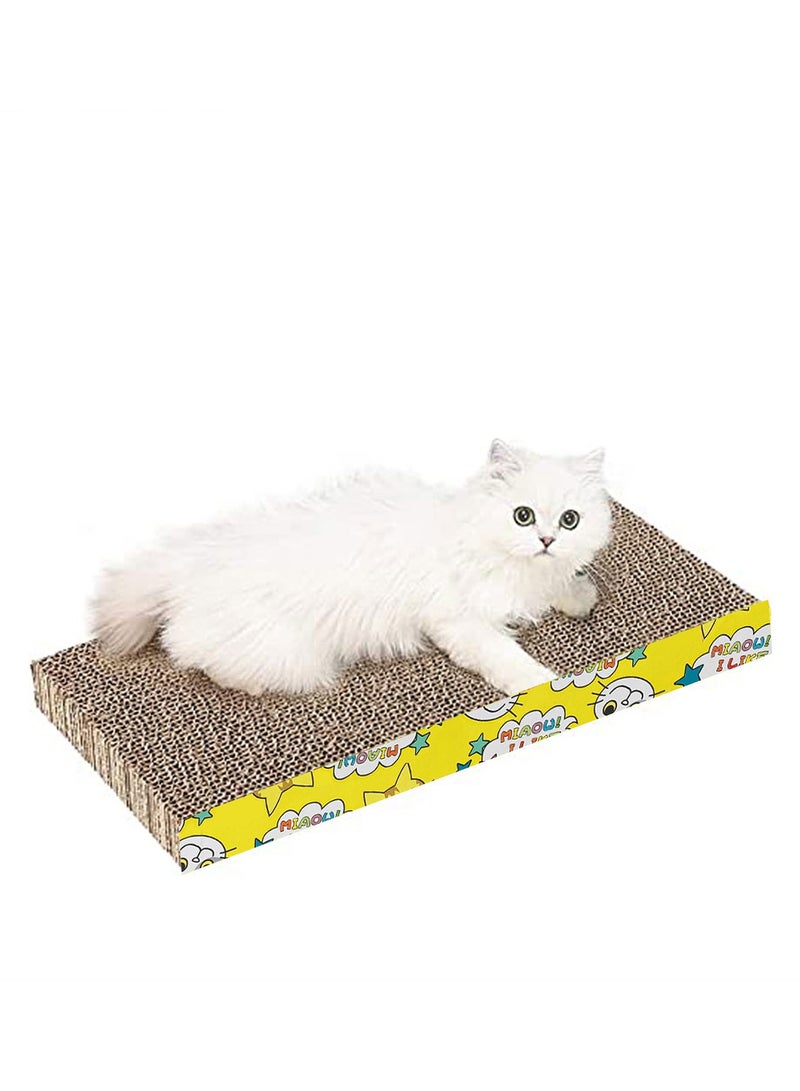 MARGOUN Cat Scratcher Cardboard Cat Scratch Pad with Premium Scratch Textures Design Durable Cat Scratching Pad - Image 2