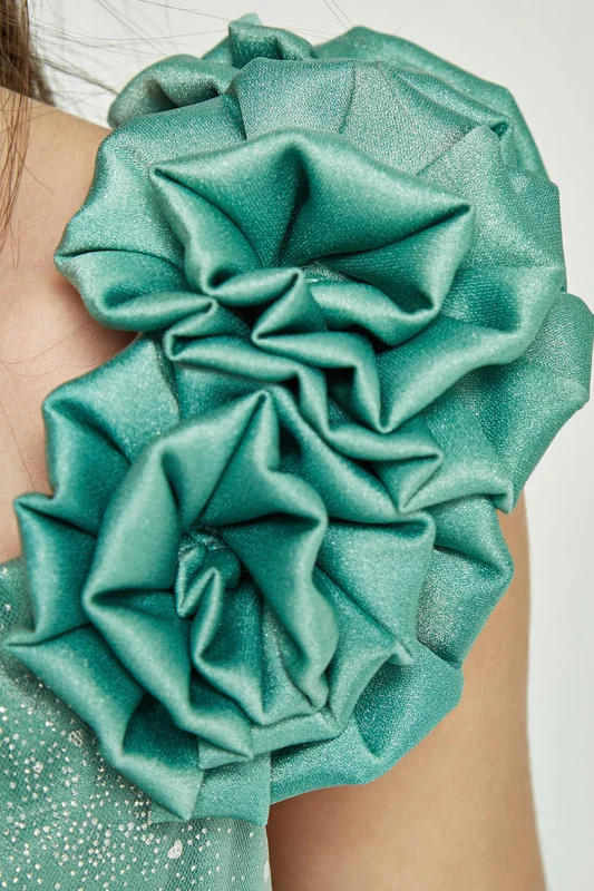 Amri Floral Satin Dress