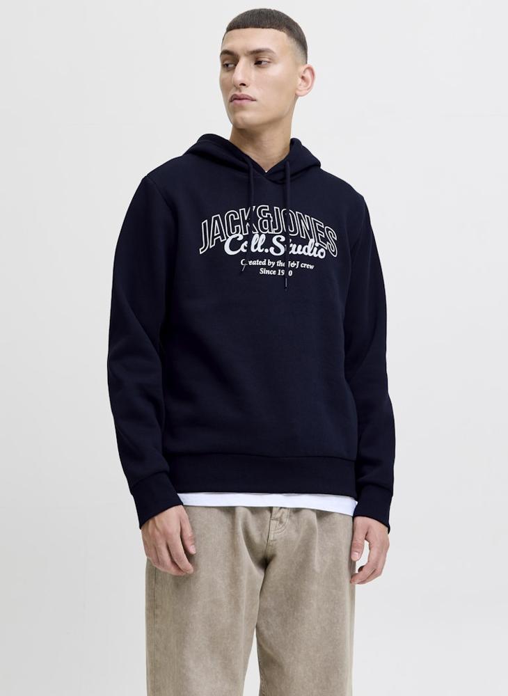 JACK & JONES Logo Pullover Hoodie - Image 1