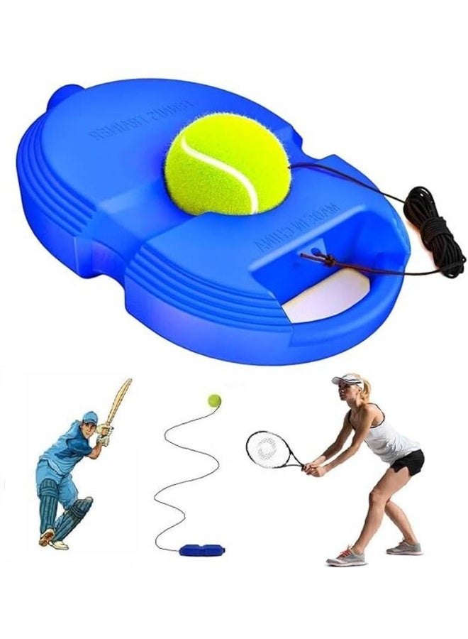 ADWHIZZ Adwhizz Self Tennis Practice Ball with String Tennis Trainer Rebound Ball Tennis Kit  - Image 1