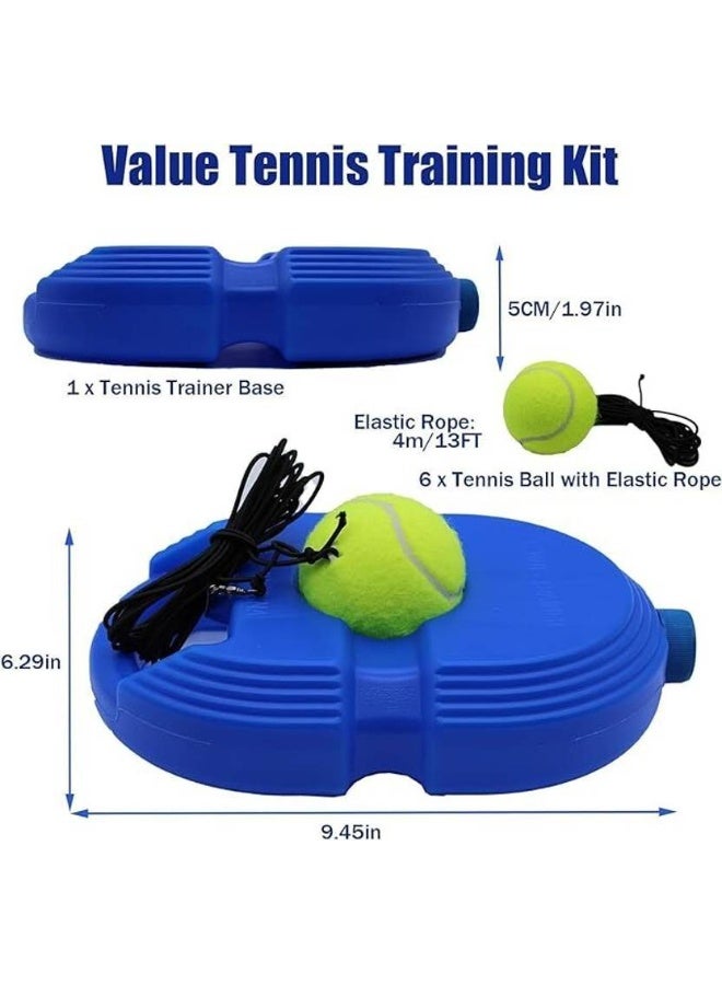 ADWHIZZ Adwhizz Self Tennis Practice Ball with String Tennis Trainer Rebound Ball Tennis Kit  - Image 2