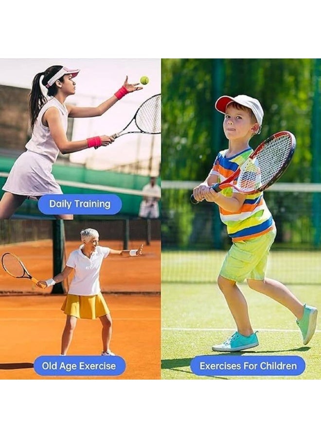 ADWHIZZ Adwhizz Self Tennis Practice Ball with String Tennis Trainer Rebound Ball Tennis Kit  - Image 4