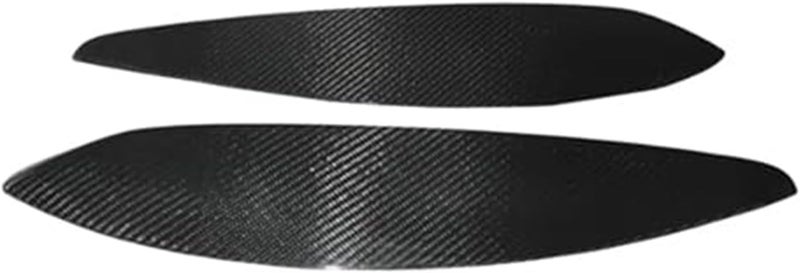 DEMULAX Carbon Fiber Headlight Eyebrow for Vauxhall Astra H - Image 2