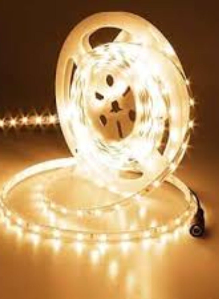 KNP 24V LED Strip Lights in Warm White provide a versatile and energy-efficient lighting solution suitable for various indoor applications - Image 1