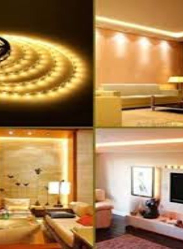 KNP 24V LED Strip Lights in Warm White provide a versatile and energy-efficient lighting solution suitable for various indoor applications - Image 3