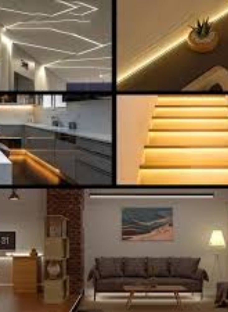 KNP 24V LED Strip Lights in Warm White provide a versatile and energy-efficient lighting solution suitable for various indoor applications - Image 4