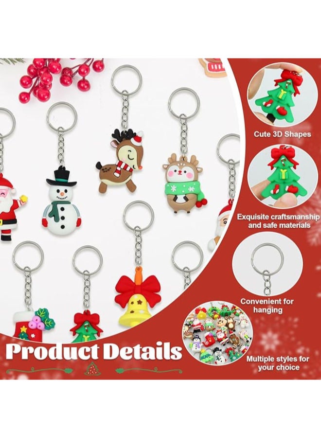 20 قطعة - سلسلة مفاتيح عيد الميلاد بالجملة - Image 3