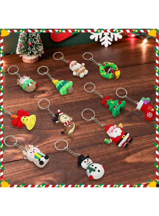 20 قطعة - سلسلة مفاتيح عيد الميلاد بالجملة - Image 4