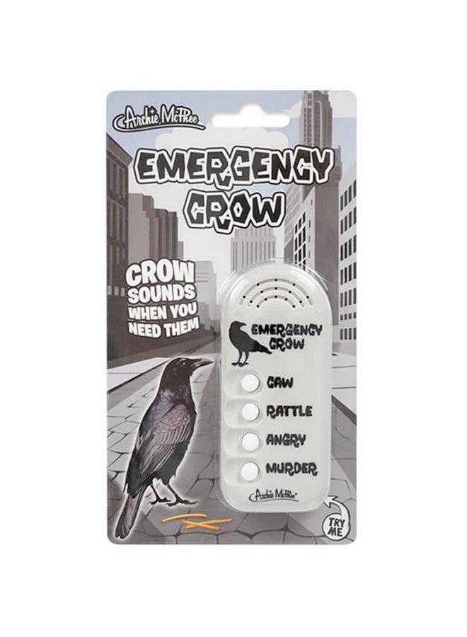 أكوتريمنتس ملحقات آرتشي ماكفي "نداء الغراب": جهاز إلكتروني لإصدار أصوات الغراب في حالات الطوارئ مع 4 أصوات أصلية - Image 1