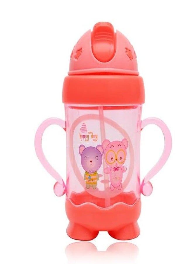 Alya The Cheeky Kidzz Premium Baby Straw Sipper 250ml for Feeding Water Milk Liquids Feeder Bottle (Design 605) - Image 3
