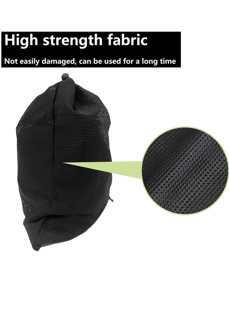 Generic 2 Pack Pump Barrier Bags, 12.2x 15.9 with Drawstring, Pond Mesh Filter Bags for Biofilters, Aquarium Filtration, and Outdoor Swimming Pool, Black Media - Image 5