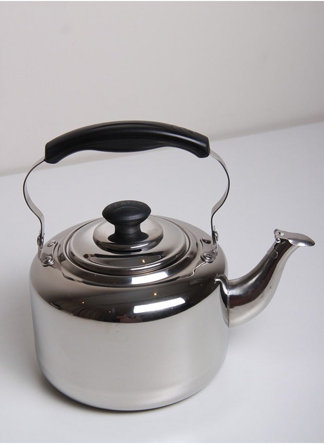 Stylish one-piece stainless steel teapot, silver/black - pzsku/ZFA981DCCD5722E9E5E4FZ/45/_/1710276199/25157f74-466f-424d-ac34-071ddda04b0f