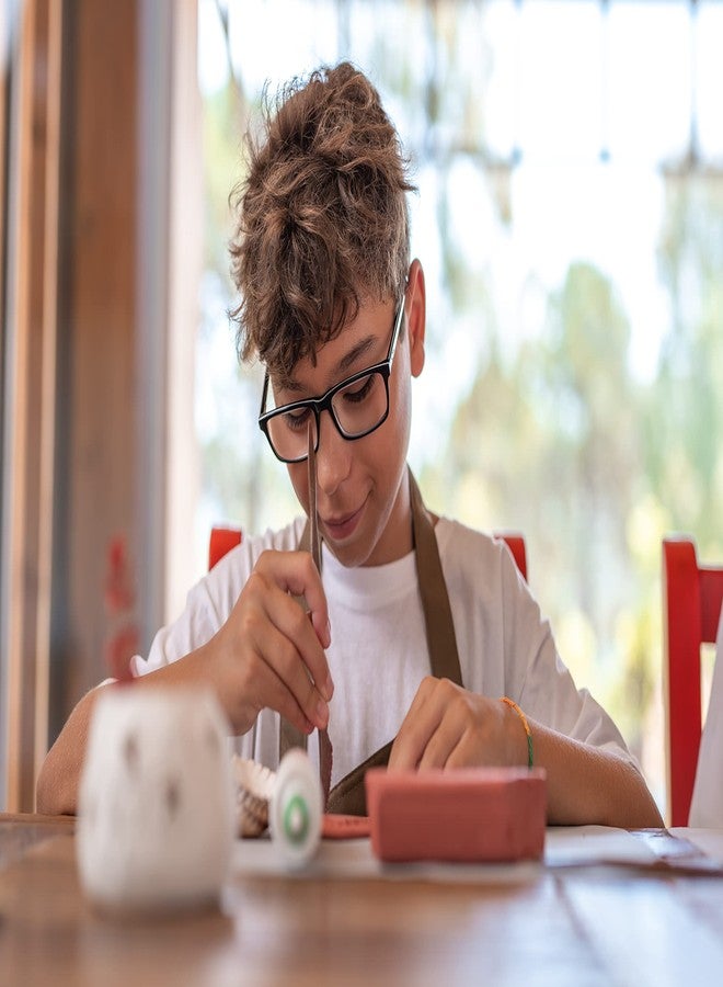 Jovi Air-Dry Modeling Clay; 8.8 oz. Terracotta, Non-staining, Perfect for Arts and Crafts Projects - Image 4