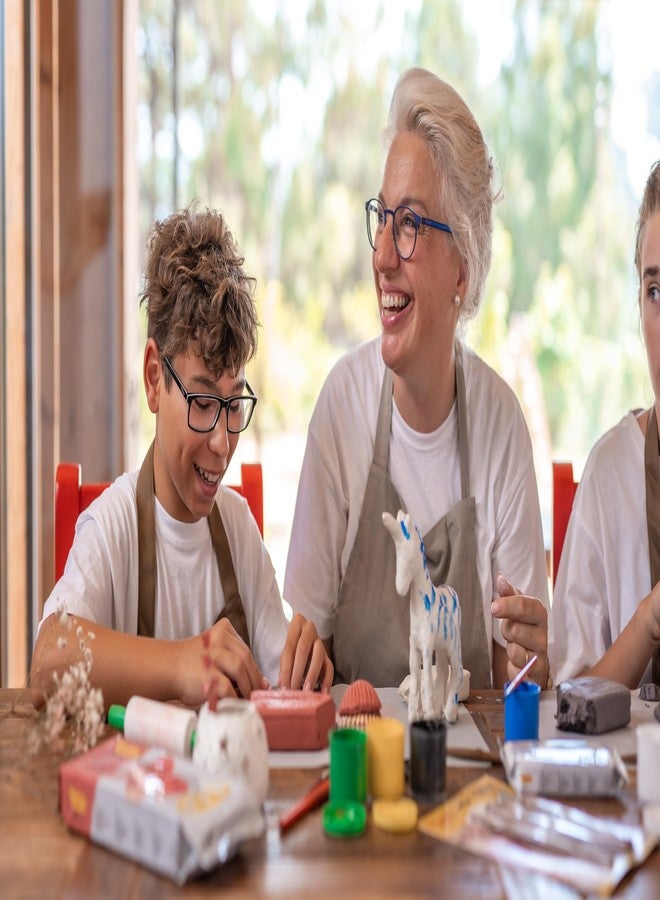 Jovi Air-Dry Modeling Clay; 8.8 oz. Terracotta, Non-staining, Perfect for Arts and Crafts Projects - Image 5