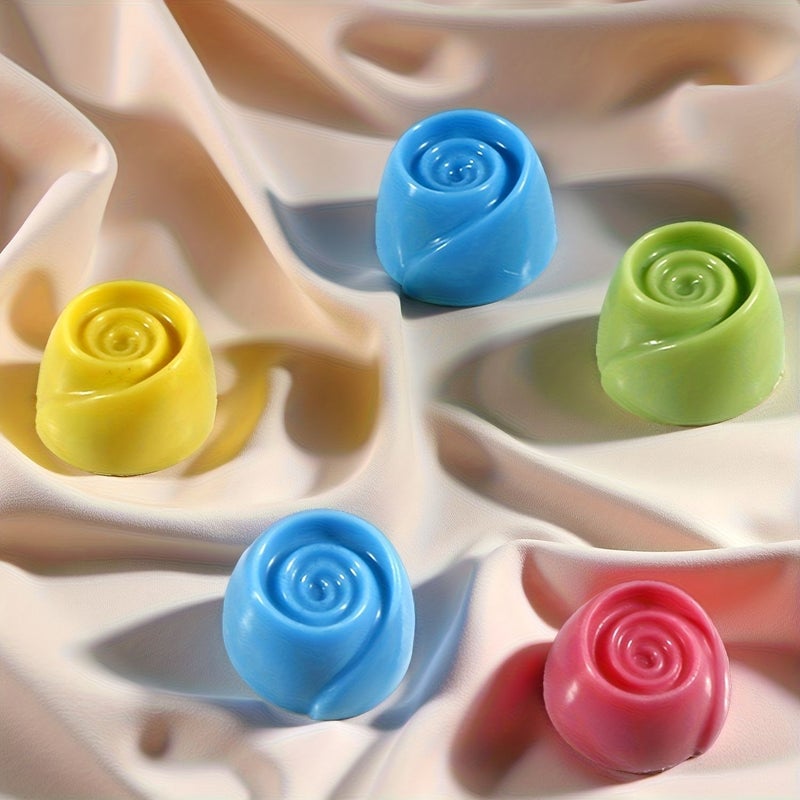 15 Hole Rose Silicone Mold Creative Mousse Cake Baking Tool Easy Demolding - Image 1