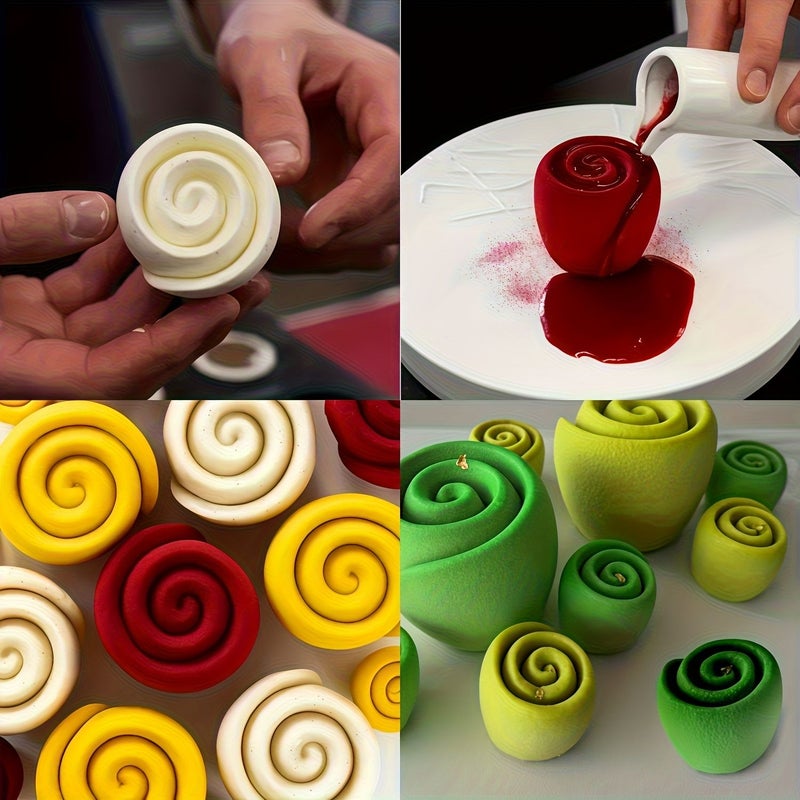 15 Hole Rose Silicone Mold Creative Mousse Cake Baking Tool Easy Demolding - Image 5