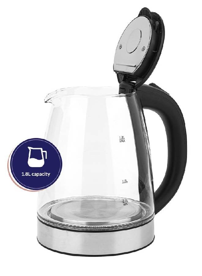 Arrow Steel Electric Kettle - 1.8 Liters - 1500 Watts - Steel - RO-18LKTG - Image 4