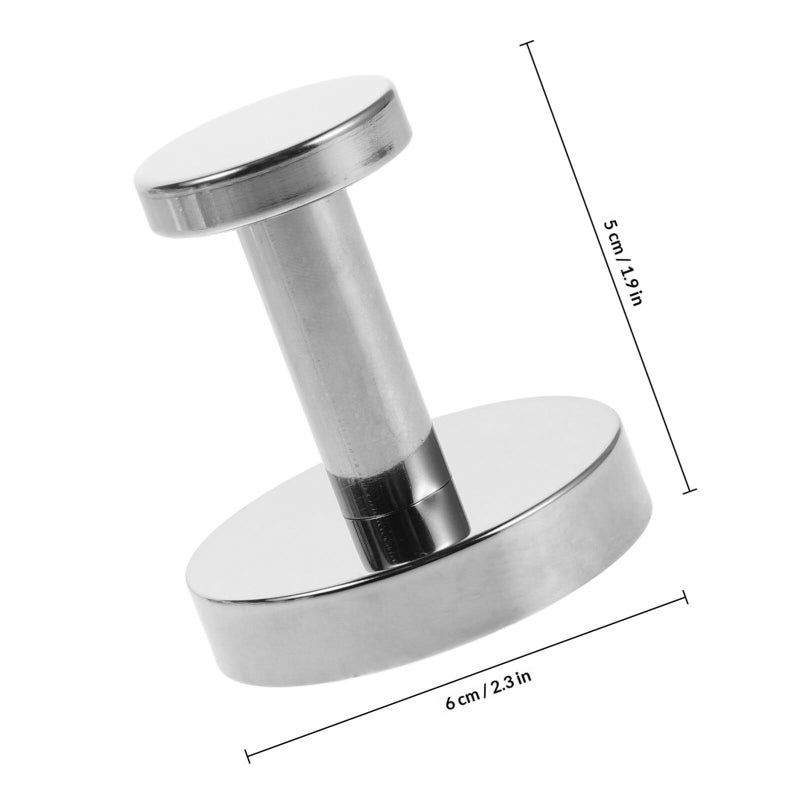 Stainless Steel Wall Mounted Coat Hook Door Hanger for Bathroom Kitchen Robe Towel Polished Finish - Image 3