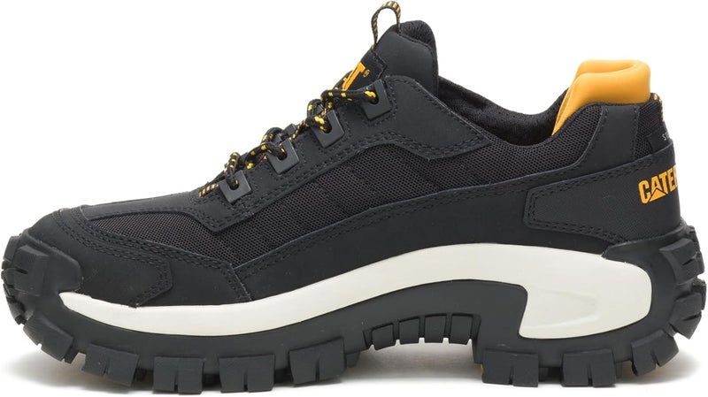 CATERPILLAR CAT Men’s Invader ST Safety Shoe – Steel Toe, Slip‑Resistant, EVA Comfort Midsole, Durable Pull‑Up Leather – Black/Full Moon - Image 3