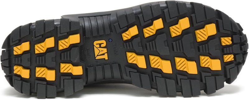 CATERPILLAR CAT Men’s Invader ST Safety Shoe – Steel Toe, Slip‑Resistant, EVA Comfort Midsole, Durable Pull‑Up Leather – Black/Full Moon - Image 5