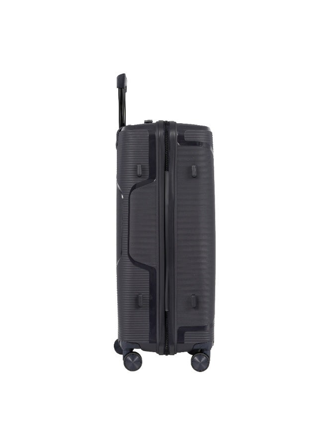Eagle Express Cruiser Elite 28" Large Checked Luggage - Premium PP Scratch-Resistant Shell, Anti-Theft Zipper, High-Capacity - Dark Blue -1 Year Warranty - Image 4