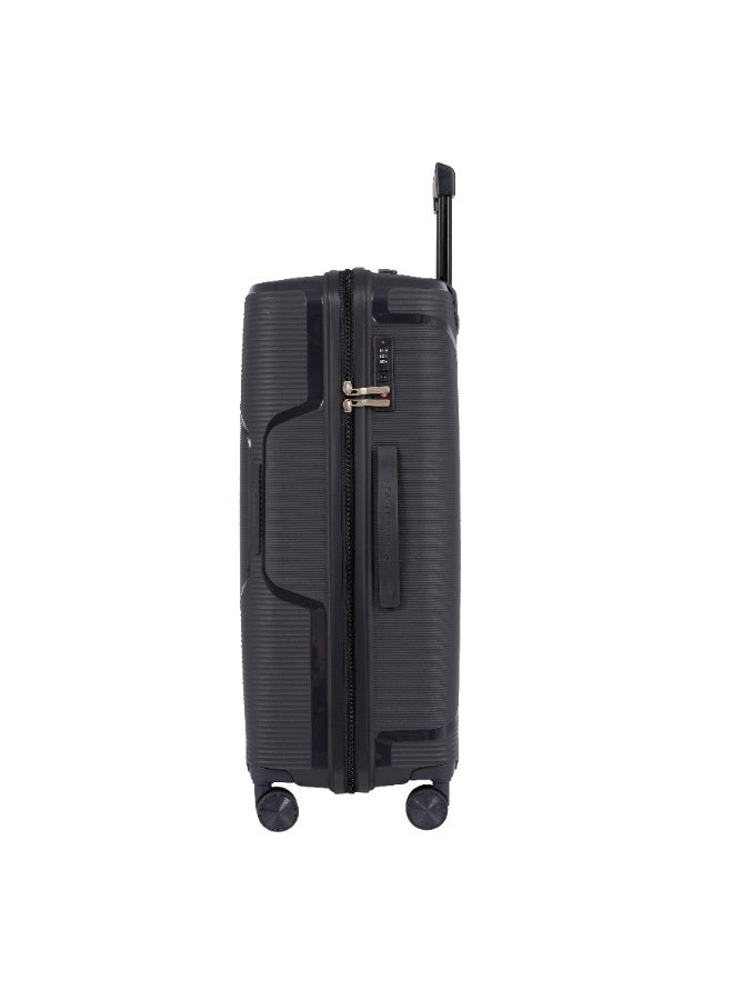 Eagle Express Cruiser Elite 28" Large Checked Luggage - Premium PP Scratch-Resistant Shell, Anti-Theft Zipper, High-Capacity - Dark Blue -1 Year Warranty - Image 5