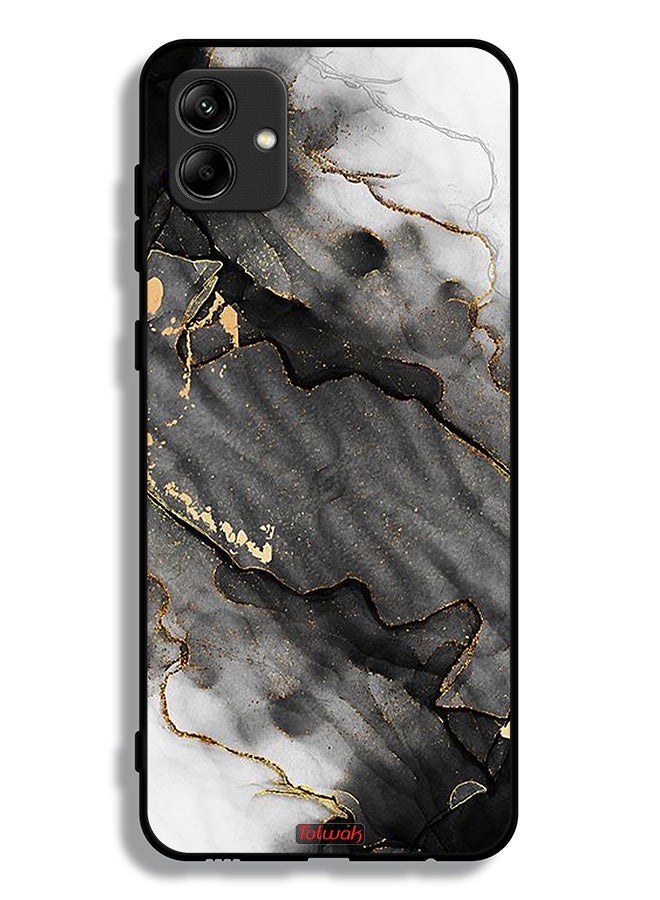 Tolwak Samsung Galaxy M04 Protective Case Cover Glitter Marble - Image 1