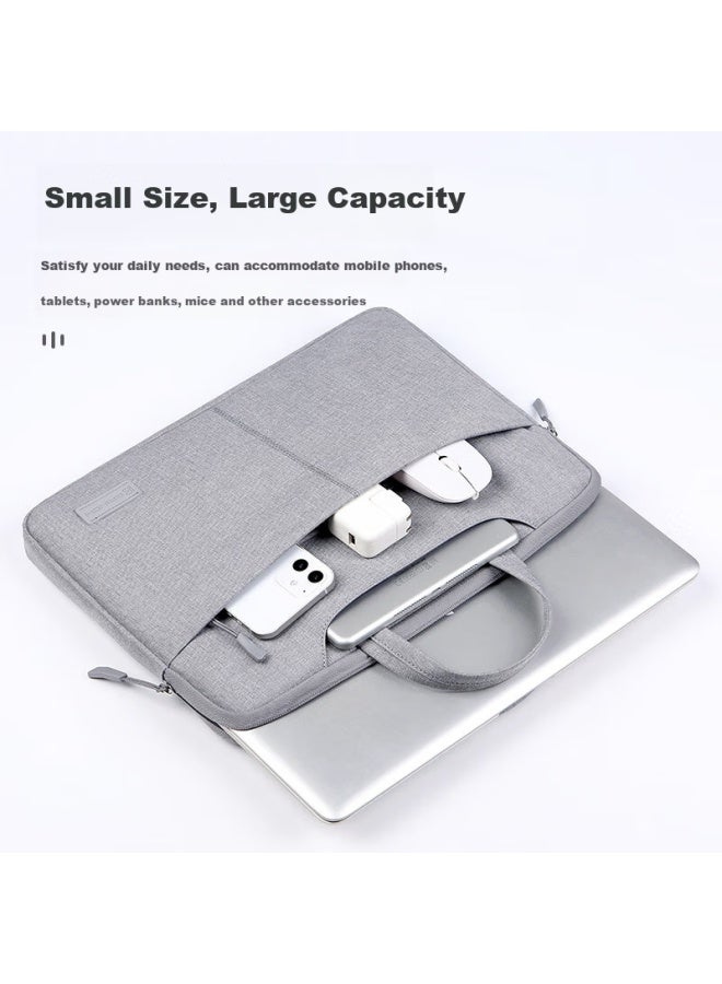 Brinch Laptop Bag, 15.6-inch Lightweight Large Capacity, Suitable For Xiaomi Huawei Business Handheld Computer Bag