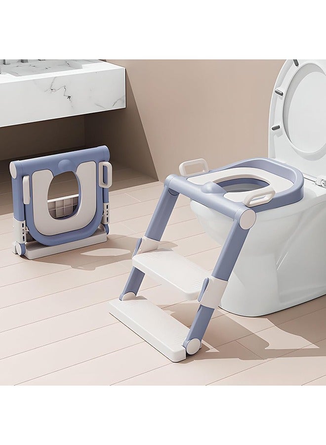 Arabest Portable & Foldable Potty Training Seat for Baby Boys & Girls - Adjustable Baby Toilet with Anti-Slip Pad | Safe & Comfortable Potty Seat for Toddlers (Purple, Potty Training, Baby Toilet) - Image 1