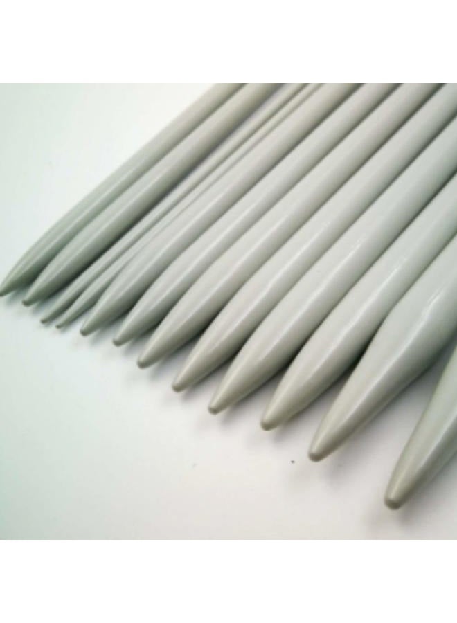 KnitPal 16-Inch (40cm) Aluminum Knitting Needles Set for Blankets - Straight Knitting Needles Set Single Pointed - 15 Pairs, US Sizes: 0-17 (2mm-12mm) - Metal Knitting Needles with Pouch & eBook - Image 4