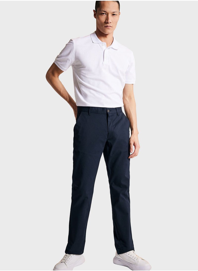 DeFacto - Essential Chinos - Image 1
