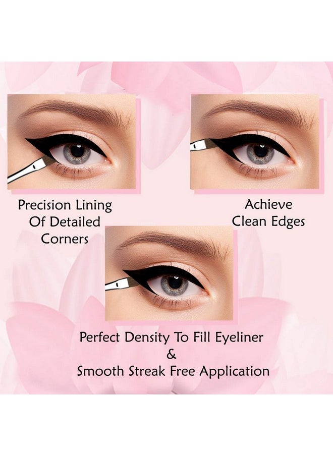 Angled Eyeliner Brush Slanted - Small Thin Winged Liner For Clean Lines To Apply Smooth Liquid Gel Liner For A Fine Wing | Application Of Flat Angle Edges Allows Precision Control Sexy Cat Eyes - pzsku/ZFA98A4EE6675FE6984C4Z/45/_/1734437912/fc16c96f-a6cc-454a-bc1e-c5c24115f054