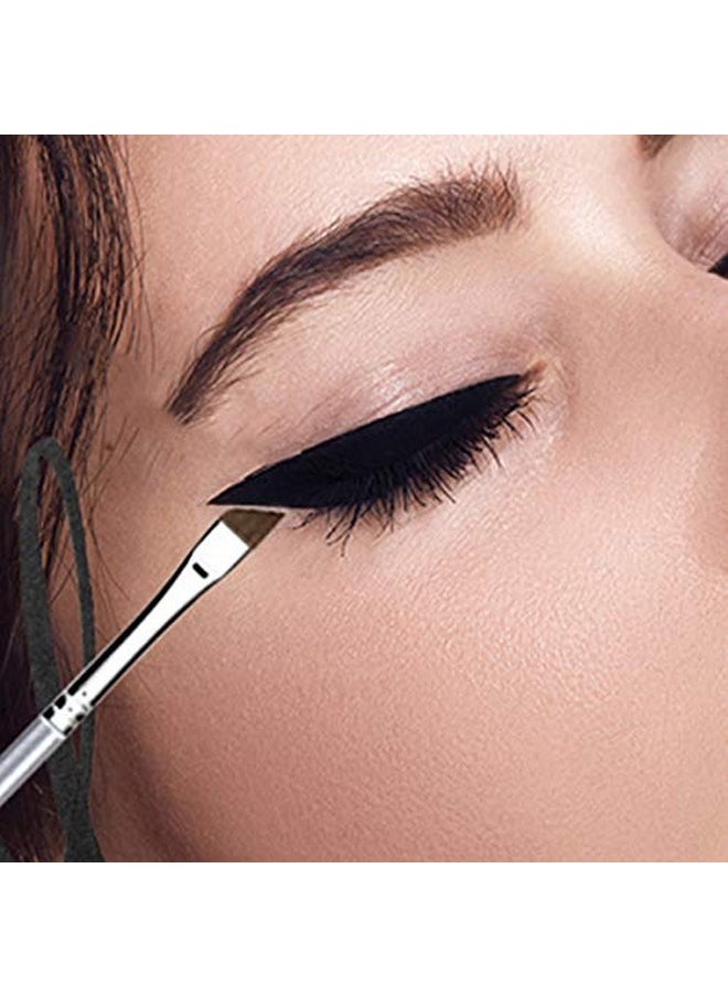 Angled Eyeliner Brush Slanted - Small Thin Winged Liner For Clean Lines To Apply Smooth Liquid Gel Liner For A Fine Wing | Application Of Flat Angle Edges Allows Precision Control Sexy Cat Eyes - pzsku/ZFA98A4EE6675FE6984C4Z/45/_/1734437923/491febc9-4aa5-48d4-9f37-6cc265f5b122