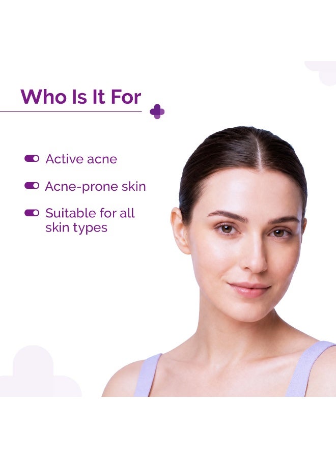 ذا ديرما كو سيروم الوجه من The Derma Co بتركيز 2% حمض الساليسيليك لعلاج حب الشباب وآثاره، غني بمستخلصات بندق الساحرة ولحاء الصفصاف، بتركيبة BHA ذات قدرة عالية على التغلغل العميق، يعمل على تنقية المسام والتحكم في إفراز الزيوت، مناسب لجميع أنواع البشرة | للرجال والنساء، 30 مل - Image 4