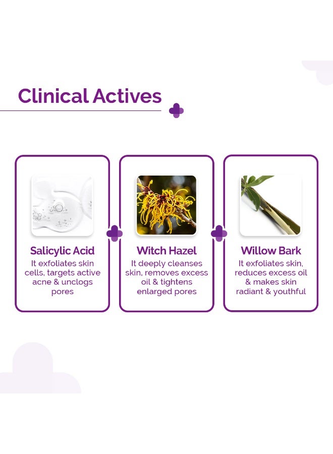 ذا ديرما كو سيروم الوجه من The Derma Co بتركيز 2% حمض الساليسيليك لعلاج حب الشباب وآثاره، غني بمستخلصات بندق الساحرة ولحاء الصفصاف، بتركيبة BHA ذات قدرة عالية على التغلغل العميق، يعمل على تنقية المسام والتحكم في إفراز الزيوت، مناسب لجميع أنواع البشرة | للرجال والنساء، 30 مل - Image 5